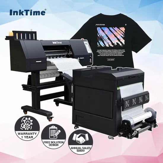 Garment Printing 60cm Dtf Printer Shake Powder Machine XP600/I3200 Printhead