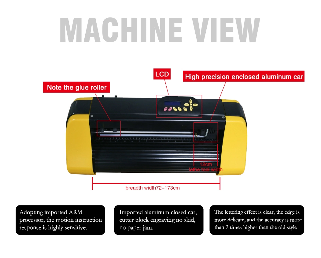 28 Inch /720mm Paper Cutting Plotter for Sticker and Roll Material