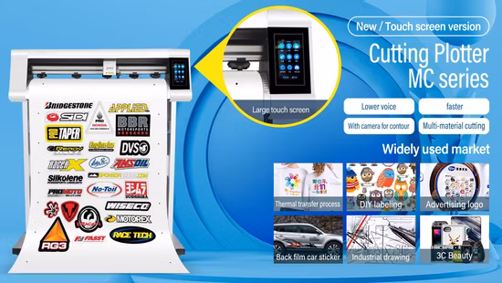Neuer Mycut 5,5-Zoll-Touchscreen-Kamera-Scan-Vinyl-Schneideplotter